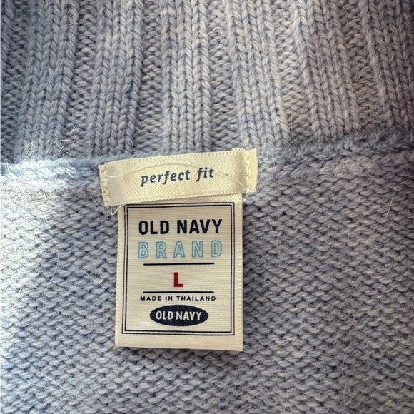 Lavender Angora Turtleneck Sweater-Size Large - Picture 8 of 11